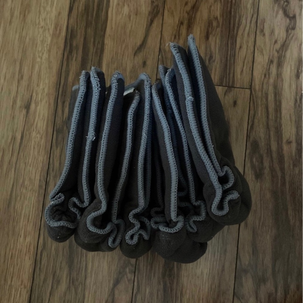 Alva baby charcoal cloth diaper liners